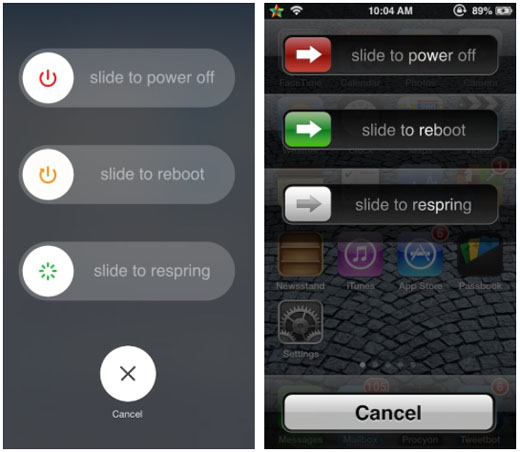 cydia tweak Better Power Down iOS 7 jailbreak better power down
