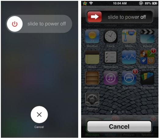 iOS 7 jailbreak Better power down reposer