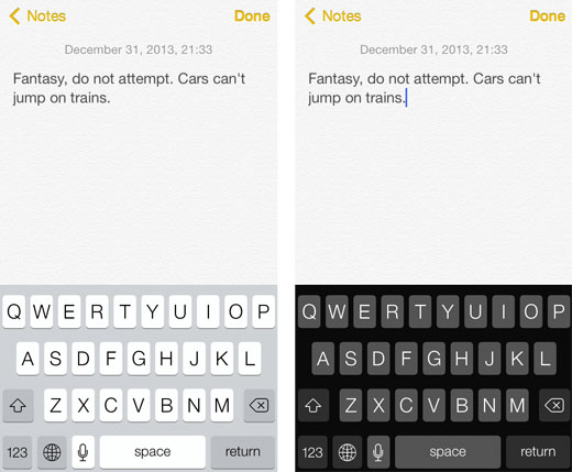 black keyboard tweak