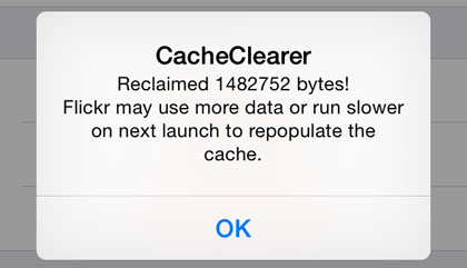cydia tweak clear cache 2 iOS 8.1 jailbreak CacheClearer2