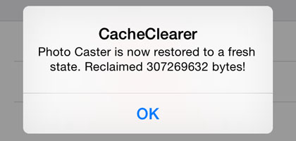 iOS 8.1 jailbreak CacheClearer3