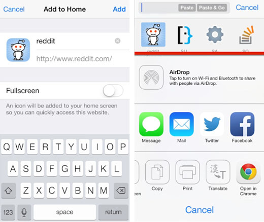 iOS 7 jailbreak new Safari features 2