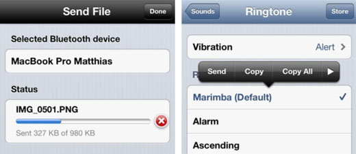 Celeste 2 file sharing Bluetooth iOS tweak Celeste 2
