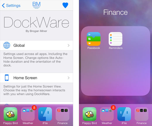iOS 8 DockWare update”  title=
