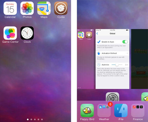 iOS 8 DockWare update2”  title=