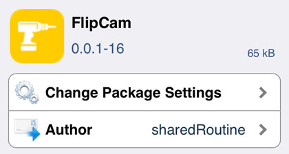 iOS 7 jailbreak FlipCam