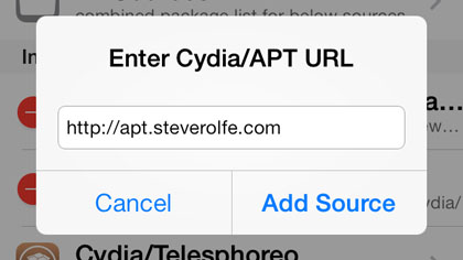 cydia tweak Wilhelm Scream repo iOS 7 jailbreak Free Fall repo