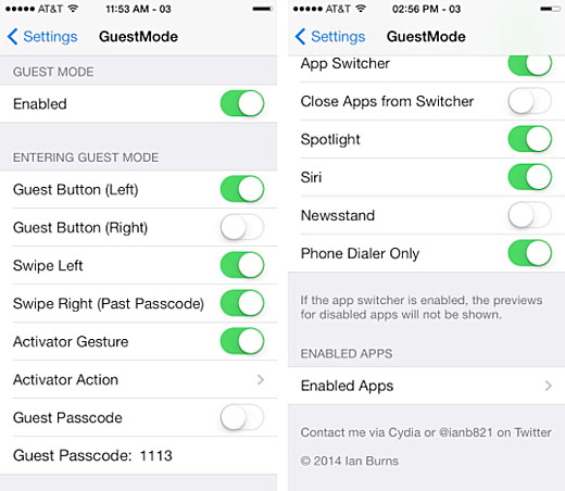 Add Guest Mode to the iPhone on iOS 7 | The iPhone FAQ