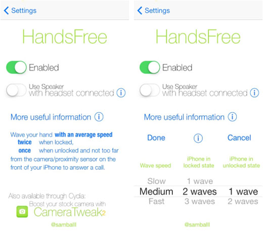 iOS 7 jailbreak Hands Free