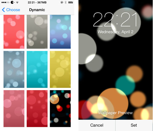 Unlock Hidden Dynamic Wallpapers In Ios 7 The Iphone Faq