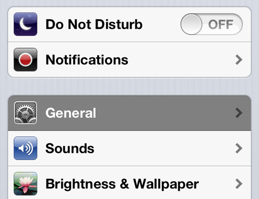 iOS settings tweak General HighlightGeneral tweak Cydia iOS