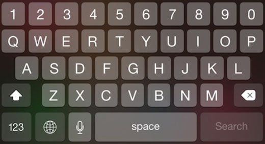 iOS 8.1 jailbreak custom keyboard3” title=