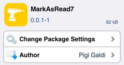 iOS 7 jailbreak MarkAsRead7