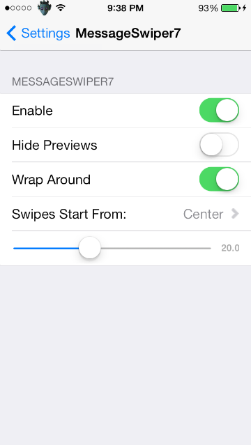 jailbreak tweak MessageSwiper7