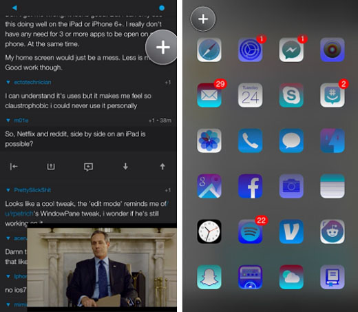 iOS 8 multitasking” title=