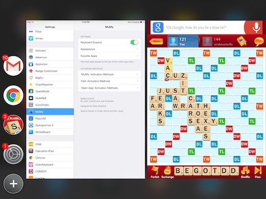 iOS 8 multitasking”  title=