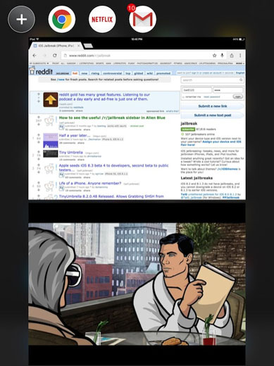 iOS 8 multitasking” title=