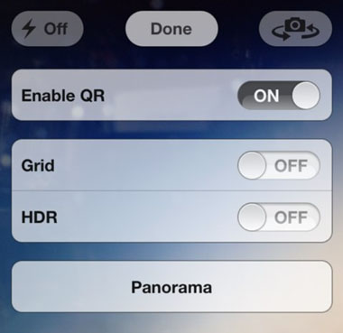 iOS NativeQR read and share QR codes NativeQR tweak Cydia iOS