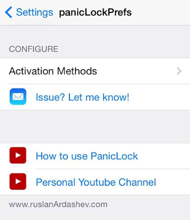 cydia tweak security iOS 7 jailbreak lock apps