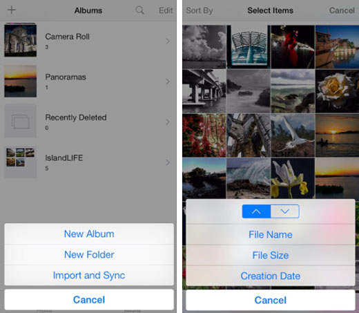 Photos app tweak