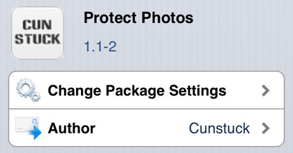 iOS password protect photos Protect Photos tweak Cydia iOS