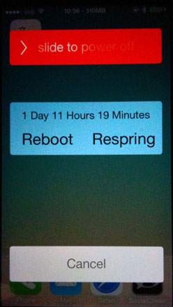 RePower tweak sliders iPhone jailbreak free