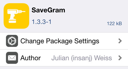 cydia tweak Instagram video iOS 8 save Instagram photos