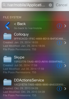 cydia tweak SpotFile iOS 7 jailbreak browse filesystem