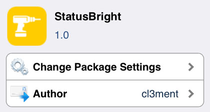 “brightness “StatusBright