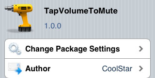 tap volume to mute fix mute switch