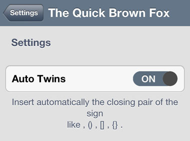 iOS The Quick Brown Fox keyboard ehnancement The Quick Brown Fox tweak Cydia iOS