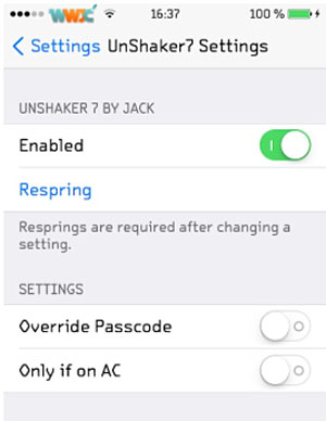 iOS 7 jailbreak unlock tweak settings