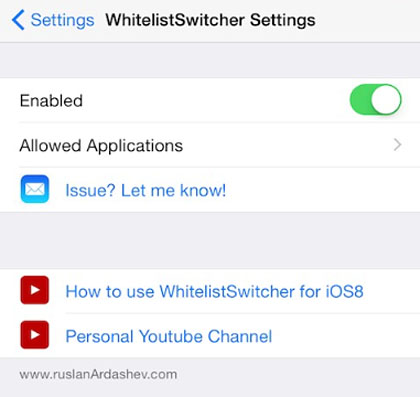 iOS 8.1 jailbreak custom switcher”  title=