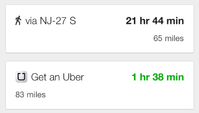 Google Maps Uber Option Google Maps Version 3.0
