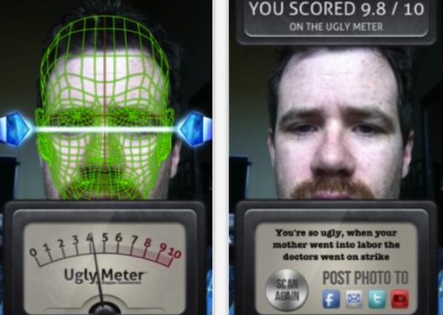 Ugly Meter iPhone Applications