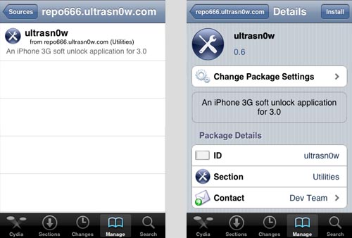 apple iphone unlock 3g ultrasn0w apple iphone unlock 3g dev team OS 3.0