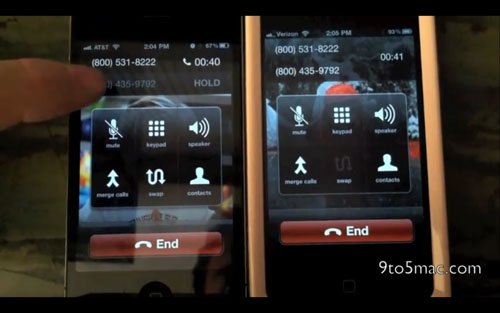 apple iphone 4 verizon wireless CDMA swap call limitation apple iphone 4 verizon wireless CDMA conference call limitation