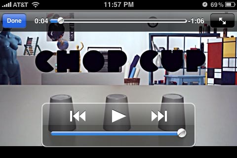 apple iphone vimeo html 5