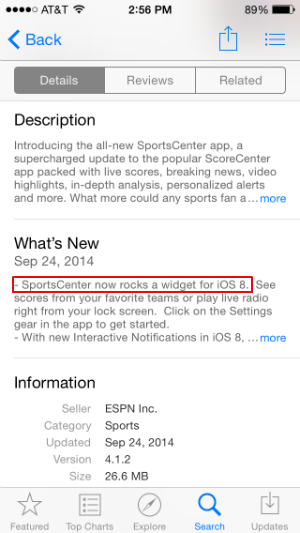 How to add widgets to Notification Center in iOS 8