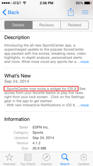 How to add widgets to Notification Center in iOS 8 How to add widgets to Notification Center in iOS 8