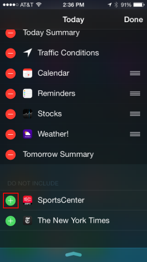 How to add widgets to Notification Center in iOS 8 How to add widgets to Notification Center in iOS 8
