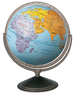 globe of the world