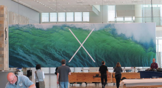 OS X banner WWDC 2013 OS X logo new design