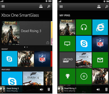 Xbox One SmartGlass