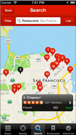 Yelp Version 6.9.1