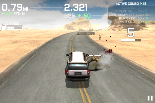 Scrape off those zombies! Zombie Highway