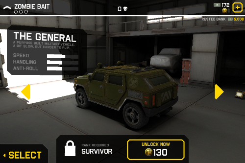 Upgrade your vehicle Zombie Highway